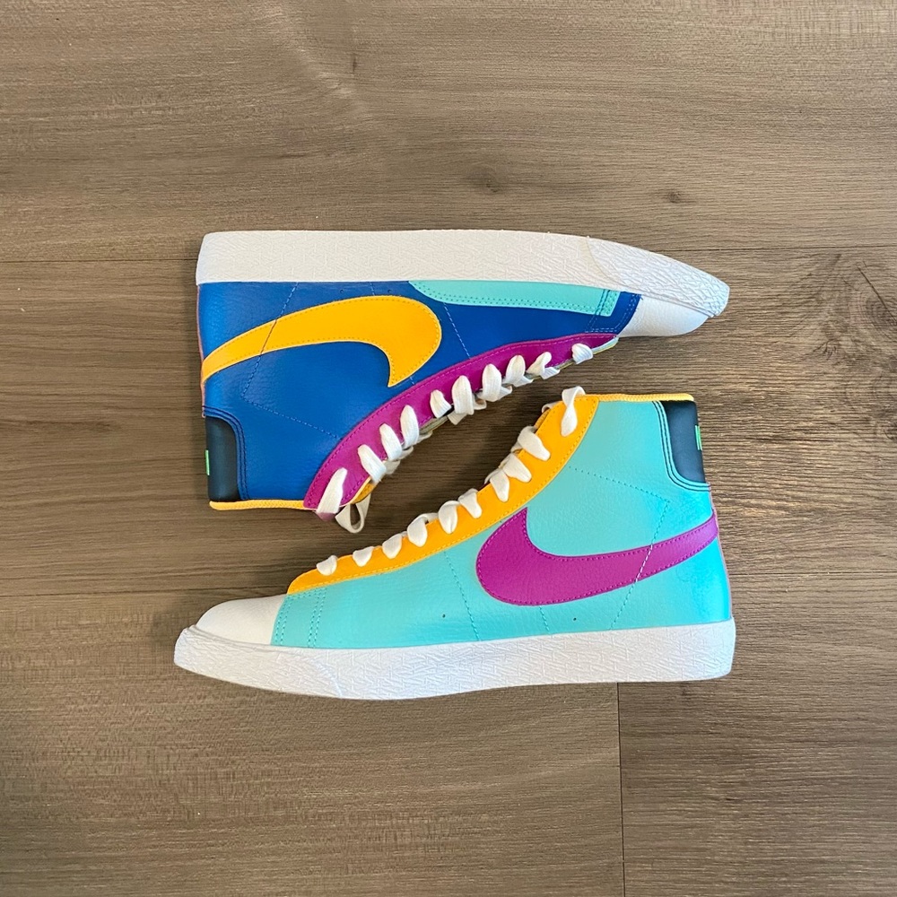 NIKE blazer colorful sneakers!